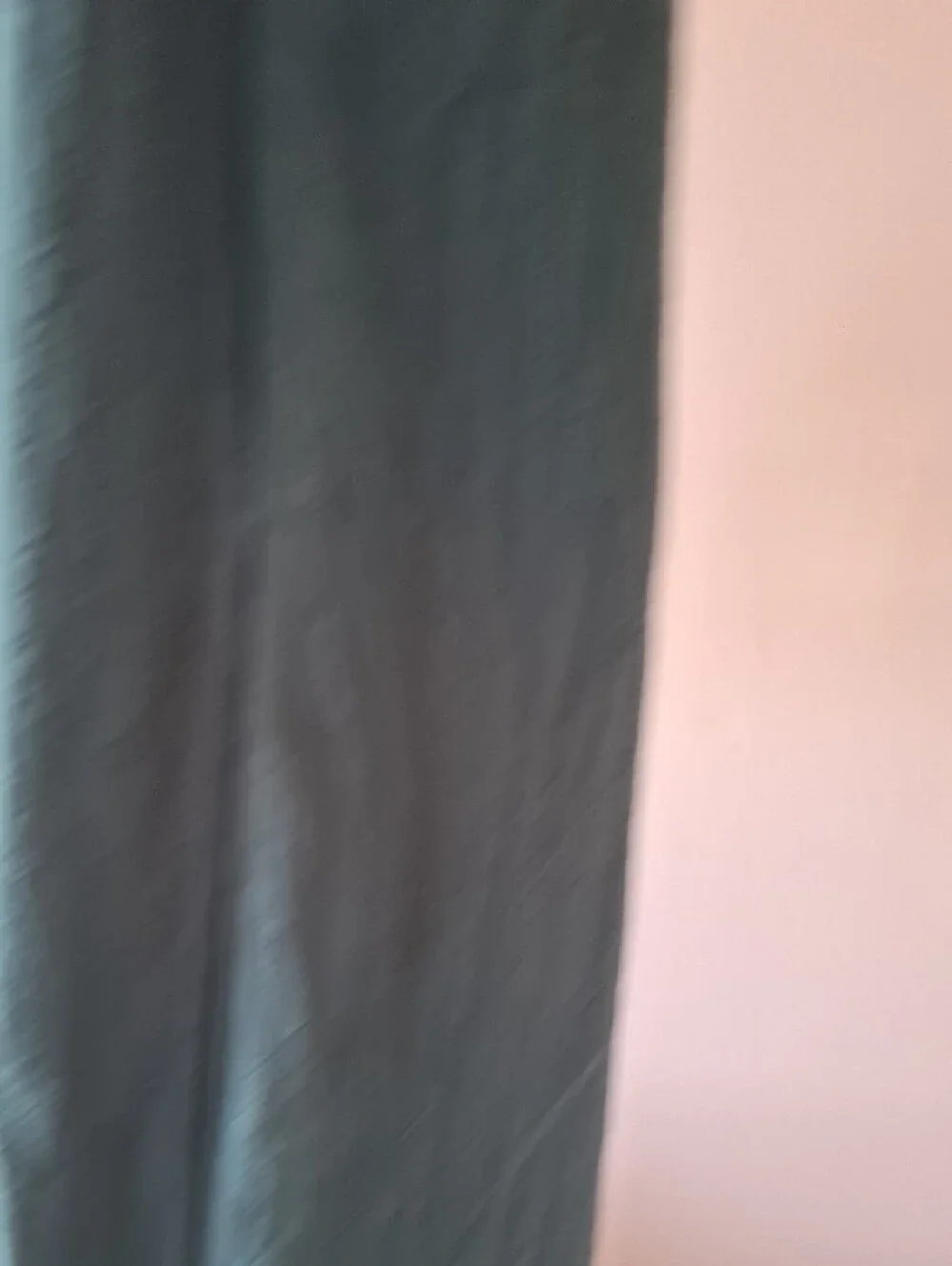 vestique Teal Wide-Leg Pleated Pants